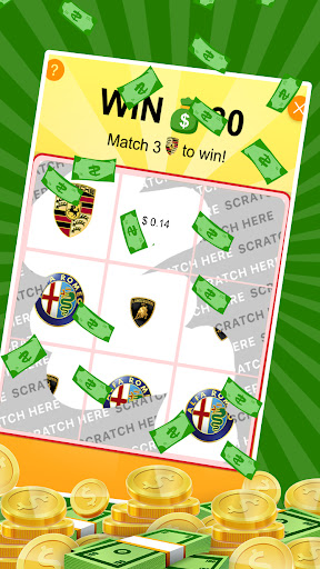 Lucky Scratch Car for Money