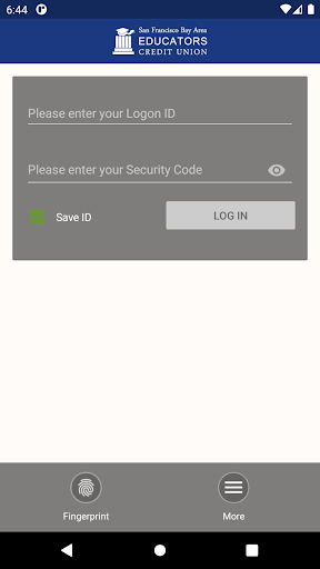 SFBAECU Screen 2