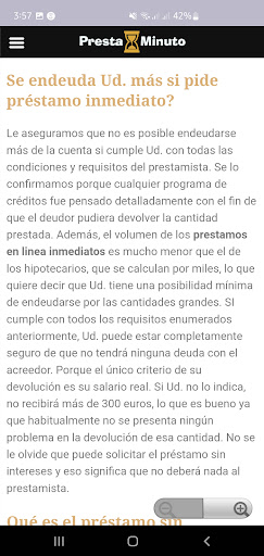 Presta Minuto México