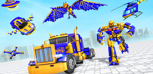 Dino Robot Transform Car Games