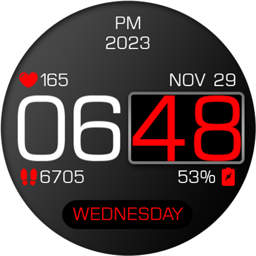 Key109 Digital Sport WatchFace