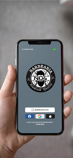 Android application Barbearia NO4 screenshort