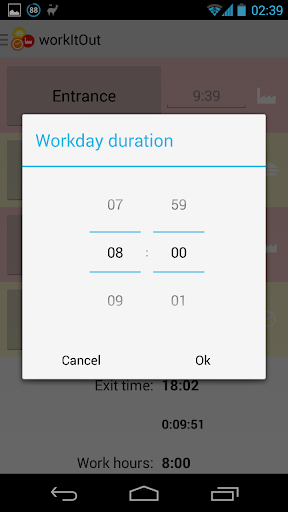 WorkItOut Screen 3