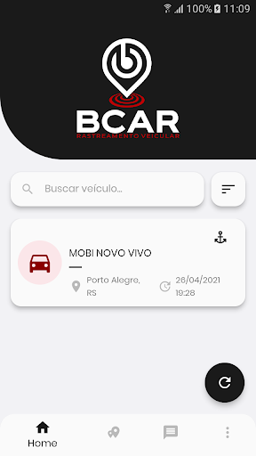Android application BCAR Rastreamento Veicular screenshort