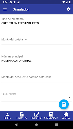 FIDEPOL Screen 2