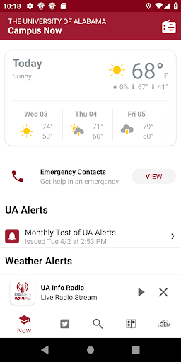 Anteprima dell'app