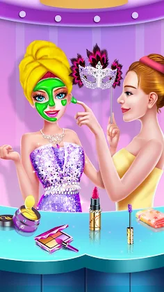 Princess Makeup - Masked Prom - Screenshot 3