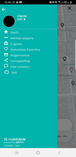 Android application Ultra vip - Motorista screenshort