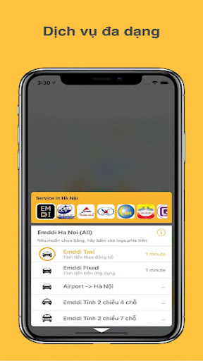 Android application E-Taxi screenshort