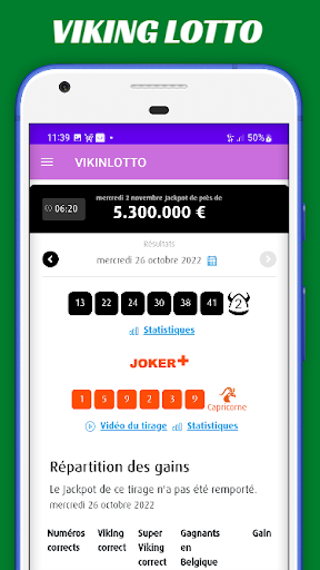 Lotto Belgique Screen 3