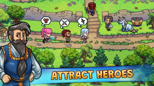 Hero Park: Shops & Dungeons - Simulation - games