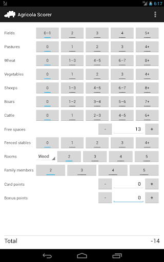 Lightweight Score Calculator f