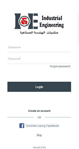 Android application Industrial Engineering Forum screenshort