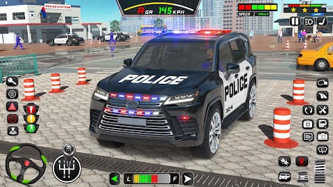 Police Car Driving School Gameのおすすめ画像1