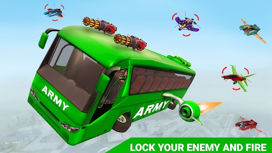 Army Bus Robot Car Game 3d Screenshot