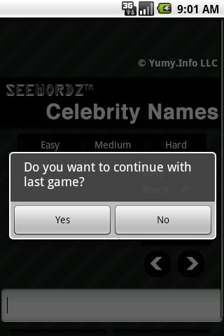 SeeWordz™ Celebrity Names