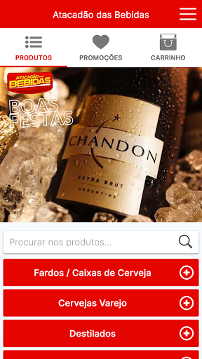 Atacadão das Bebidas Screen 2