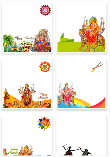 Android application Navaratri/Dussehra DP Maker screenshort