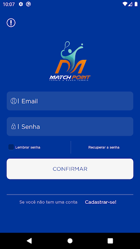 Android application Match Point Beach Tennis screenshort