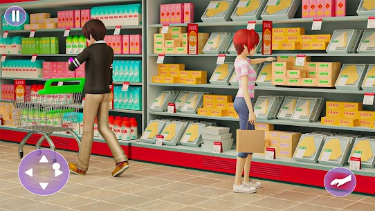 تحميل لعبة Anime Girl Virtual School Life مهكرة اخر اصدار 2