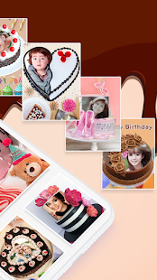 Birthday Cake with Name and Photo on Cake Capture d'écran