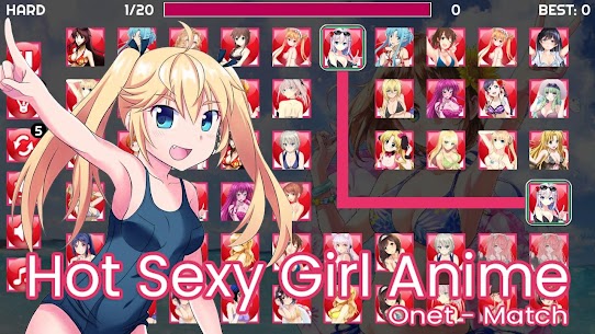 Sexy Girl Anime Bikini – Onet Connect For Adult Apk 2