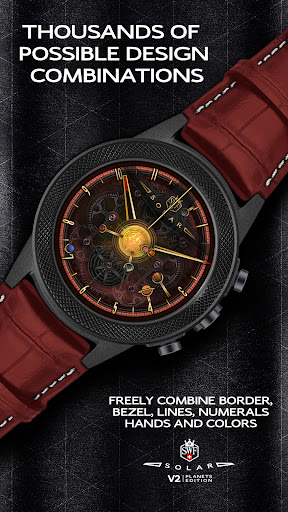 SWF Solar Planets Watch Face screenshot