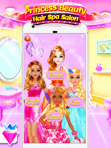Princess Salon - Dress Up Make