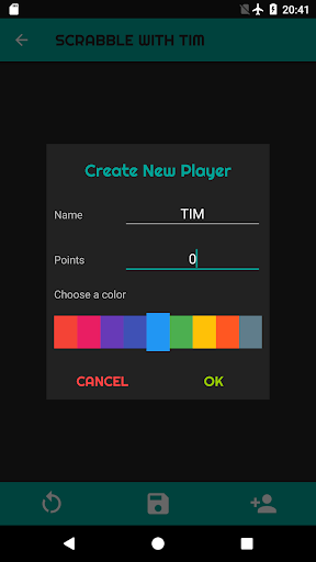 ScoreKeeper - points & score k Screen 2