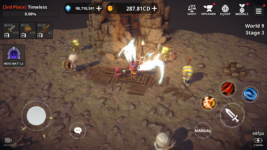 Dungeon Knight: 3D Idle RPG v2.2.1 MOD APK (Unlimited Money/Unlocked)  Free For Android 7