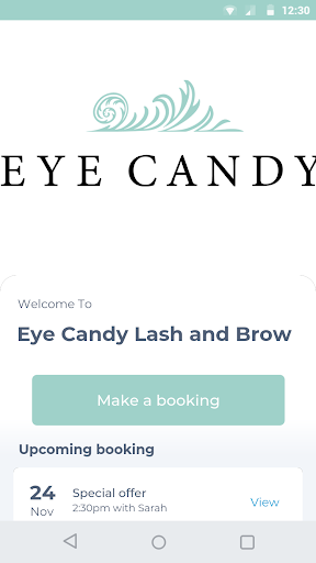 Android application EYE CANDY LASH + BROW screenshort