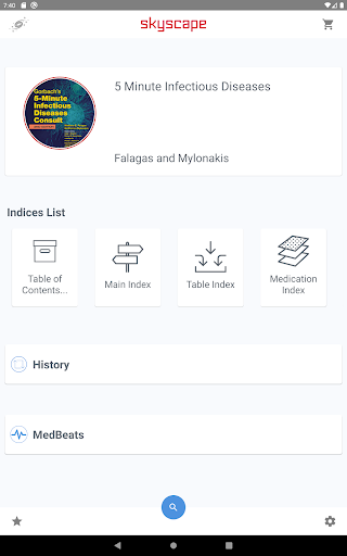 Screenshot of 5 Minute Infectious Diseases