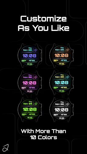 Simple Widget Watch Face v3 screenshot 3