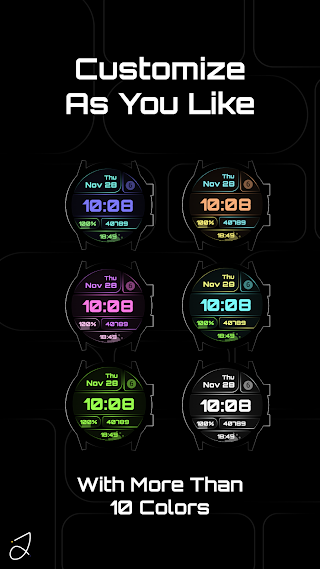 Simple Widget Watch Face v3 screenshot 3