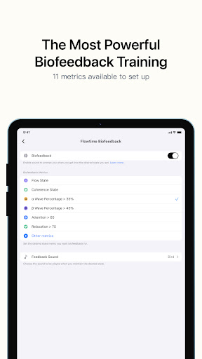 Screenshot of Flowtime: Meditation & Relax