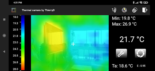 Thermal camera DIY Screen 2
