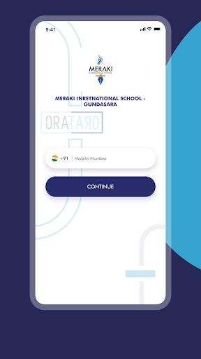 Android application Meraki International School screenshort