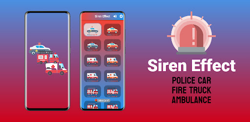 Android application Police Siren (Fire, Ambulance) screenshort