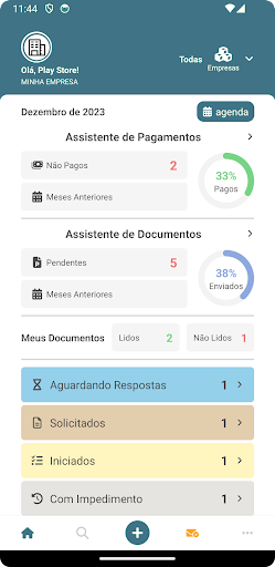 Android application Portal Tática Contabilidade screenshort