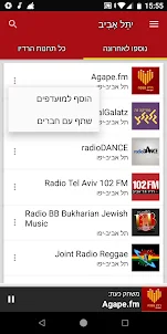 Tel Aviv Radio Stations