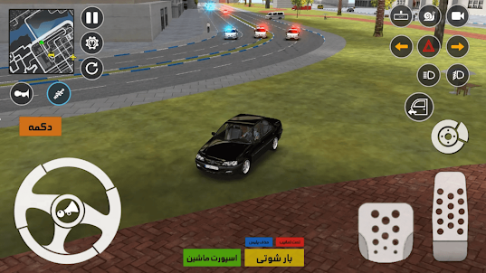 ماشین بازی پژو پارس : گشت آزاد