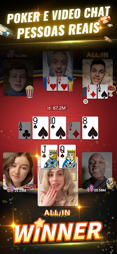 PokerGaga: Bate-papo por vídeo screenshot 1