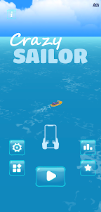 Crazy Sailor : 3D Boat Chase