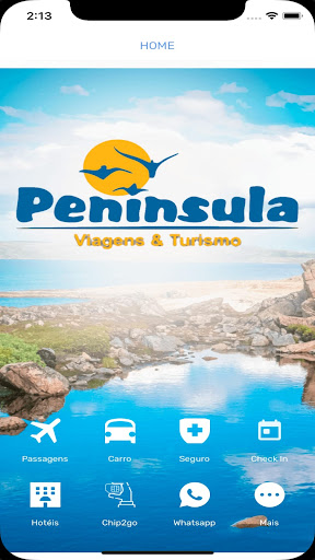 Android application Península Turismo screenshort