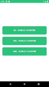 Robux counter & RBX Calc – Apps no Google Play