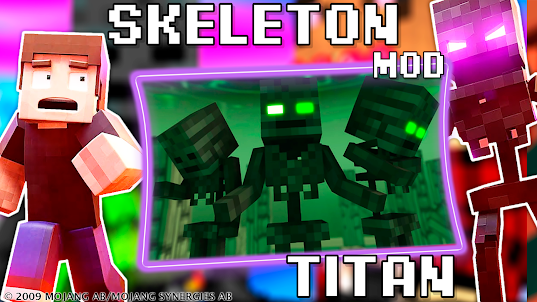 Titan Demon Mobs Mod for MCPE