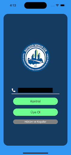 Android application BMS Dijital Kimlik screenshort
