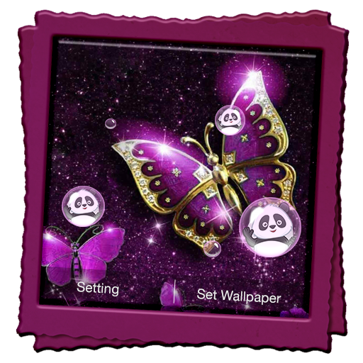 Glitter Live Wallpaper logo