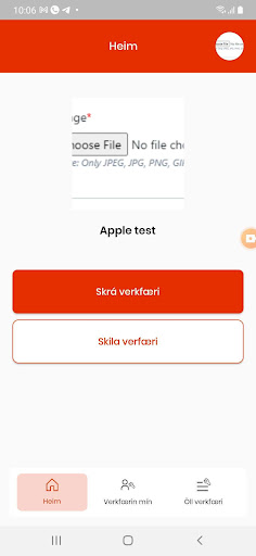 Android application Toolbox Iceland screenshort
