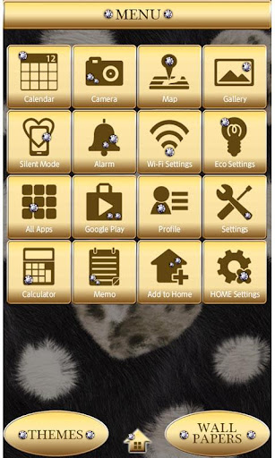 Chic Theme FUR HEART -BLACK- Screen 3